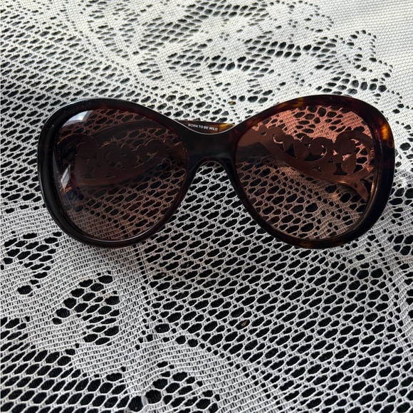 Brighton Accessories - Brighton Brown Tortoiseshell Oversized Women's Sunglasses